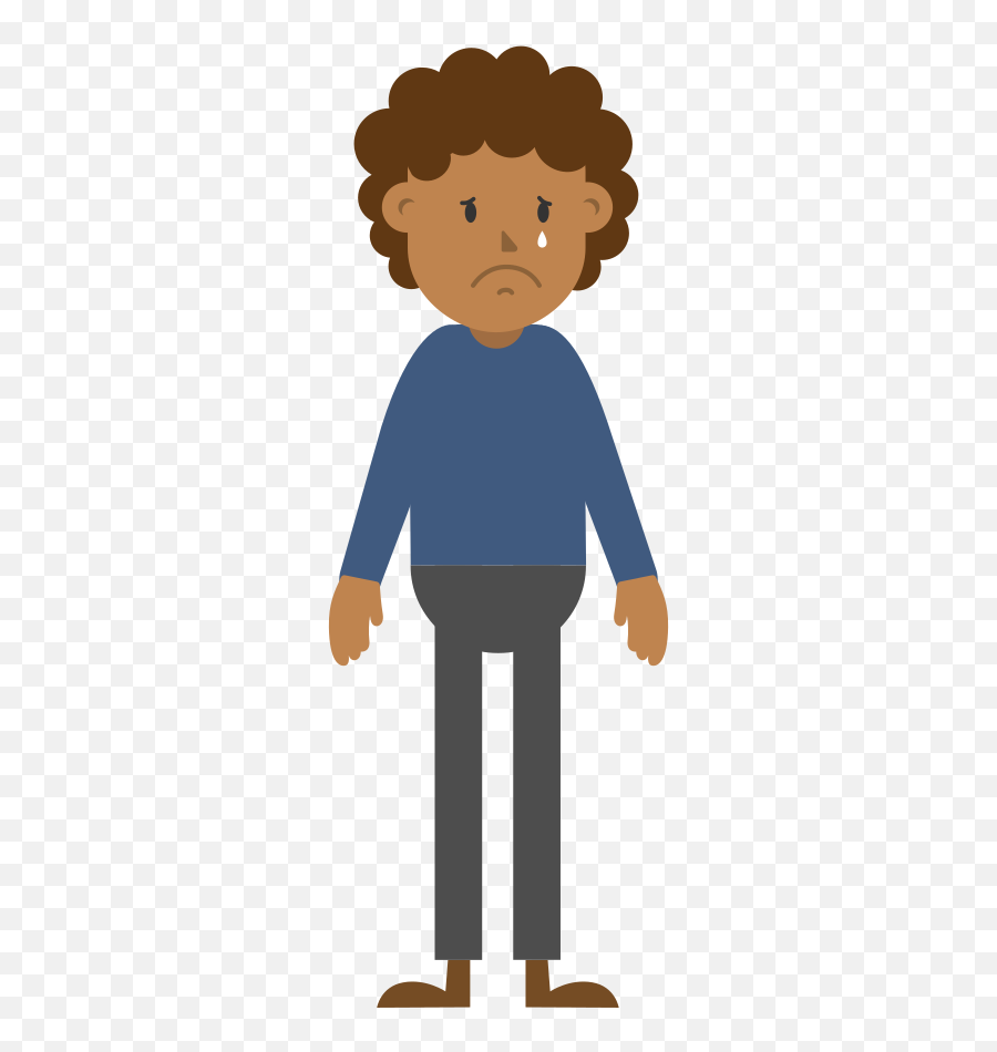 Sad Man Png - Person Pointing Clipart,Sad Man Png