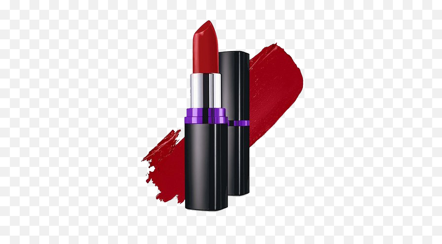 Glossy Red Lipstick Png Clipart - Red Maybelline Lipstick,Red Lipstick Png