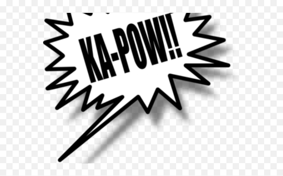 Clipart Kapow - Transparent Comic Text Box Png,Kapow Png
