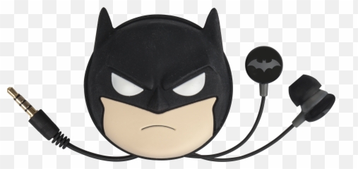 Download Dc Comics Batman Earphones With Travel Case Image - Headphones png