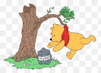 Winnie The Pooh Clip Art Disney Galore - Cartoon Winnie The Pooh Tree Png,Winnie The Pooh Png