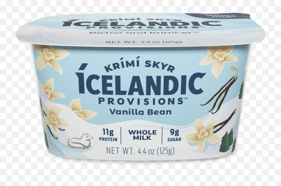 Vanilla Bean Krímí Skyr - Icelandic Yogurt Png,Vanilla Bean Png