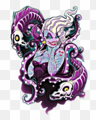 Download Hd Ursula Sticker - Disney Ursula Pin Up Jehsee Art Png,Ursula Png