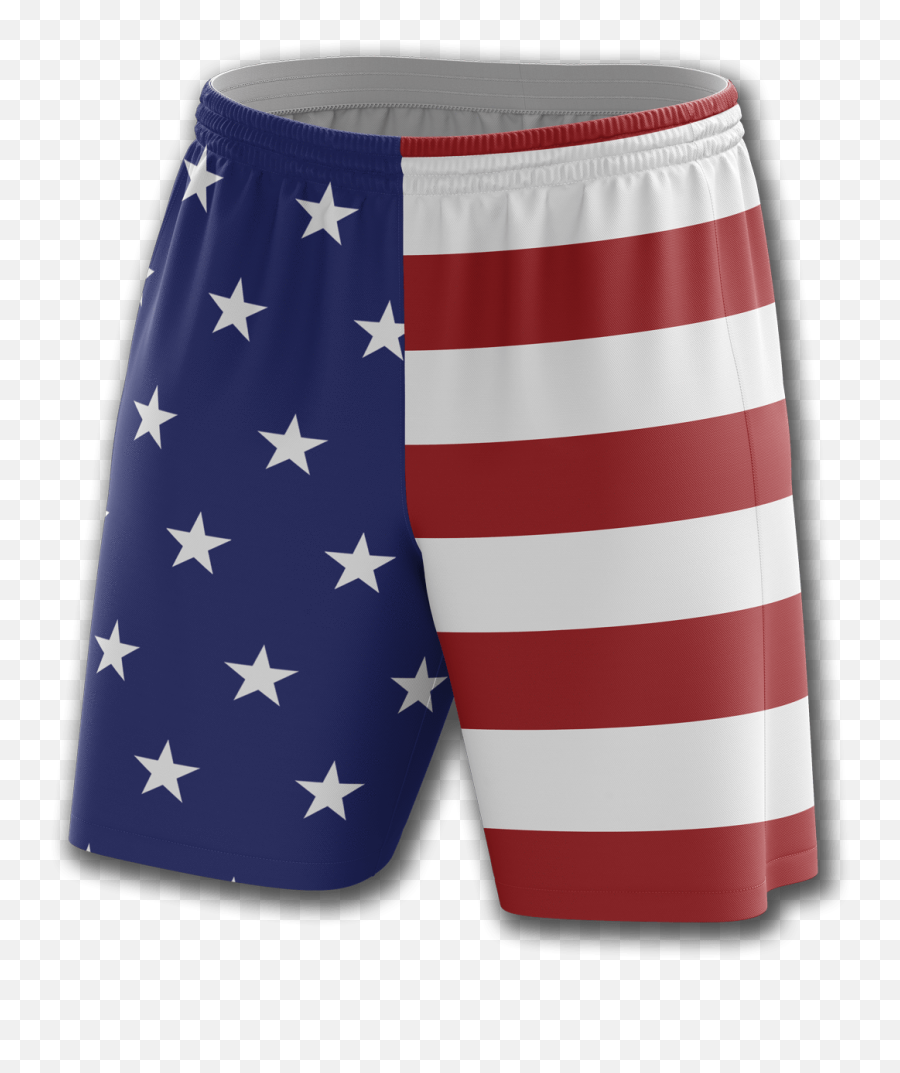 Usa Flag Athletic Shorts - Board Short Png,Usa Flag Transparent