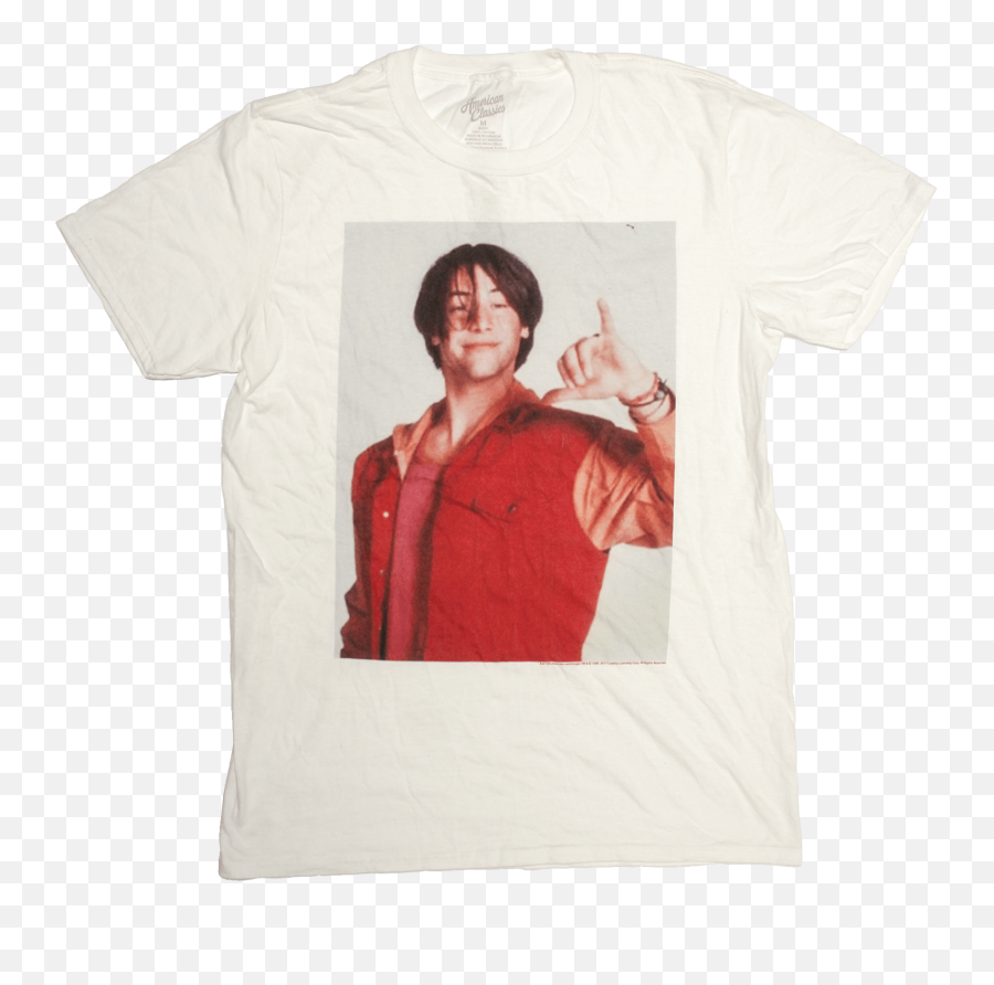 Download I Love Keanu Reeves Png Image - Bill And Ted T Shirt,Keanu Reeves Png