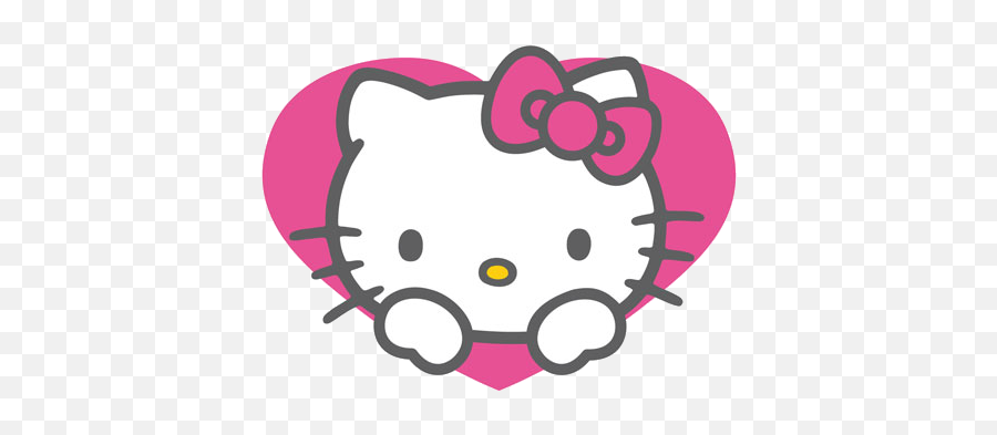 Hello Kitty Heart Transparent Png - Hello Kitty Icon Png,Hello Kitty Png