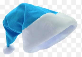 Santa Claus Hat Png - Blue Hat Transparent