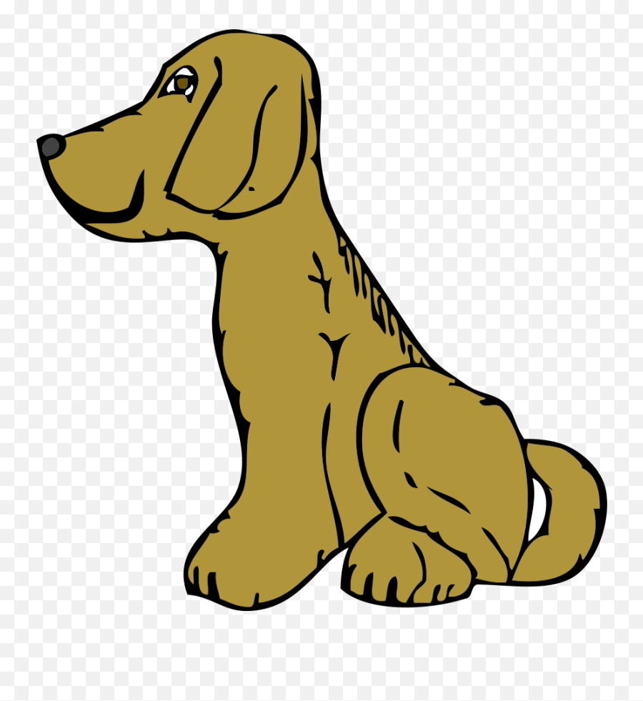 Free Vector Dog Side View Clip Art - Cartoon Dog From The Free Funny  Printable Birthday Cards Png,Dog Running Png - free transparent png images  