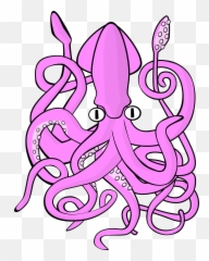 Squid Png Transparent Background Image For Free Download 9 - Giant Squid Clipart Scary,Squid Png