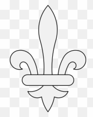 Fleur De Lys - Traceable Heraldic Art Ballon Québec Png,Fleur De Lis Png