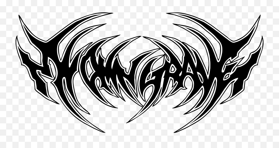Download My Own Grave Png Logo - Clip Art,Death Metal Logo