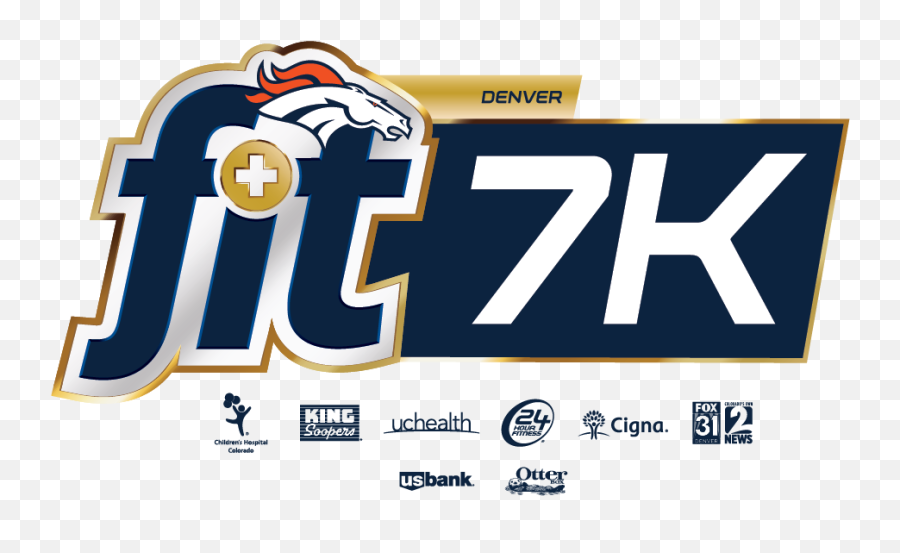 Broncos 7k Denver U2013 - Language Png,Denver Broncos Logo Png