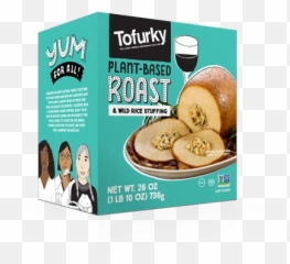 Plant - Based Roast U0026 Wild Rice Stuffing Roast Tofurky Tofurky Roast With Stuffing Png,Stuffing Png