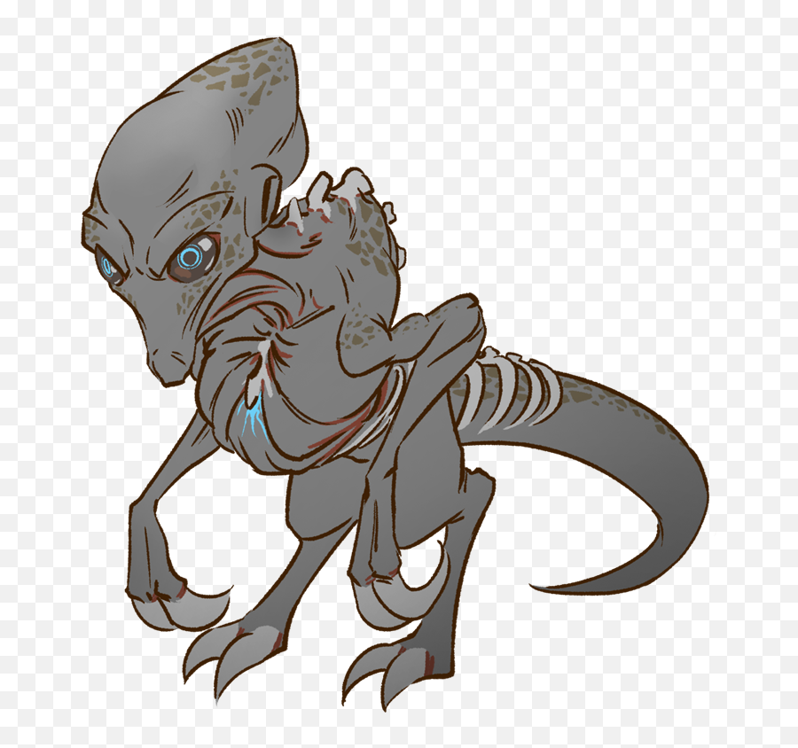 Alien Clipart Science Fiction - Scary Cartoon Alien Monster Png,Alien Clipart Png