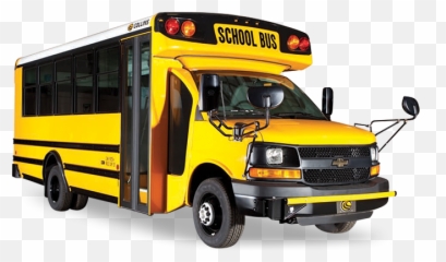Collins Gmchevy Type A School Bus Drw - American and png