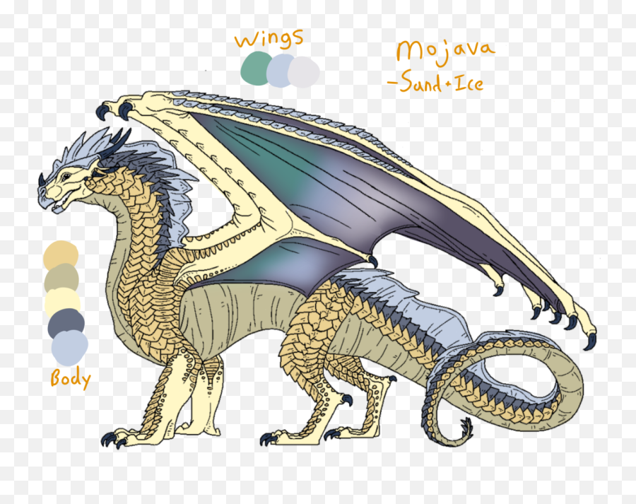 Mojava Wings Of Fire Oc Dunes - Offruit Illustrations Art Wings Of Fire Oc Reference Sheets Png,Wings Of Fire Logo