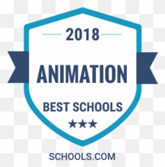 Best Schools For An Animation Degree 2018 - 19 Vertical Png,Warner Bros Animation Logo