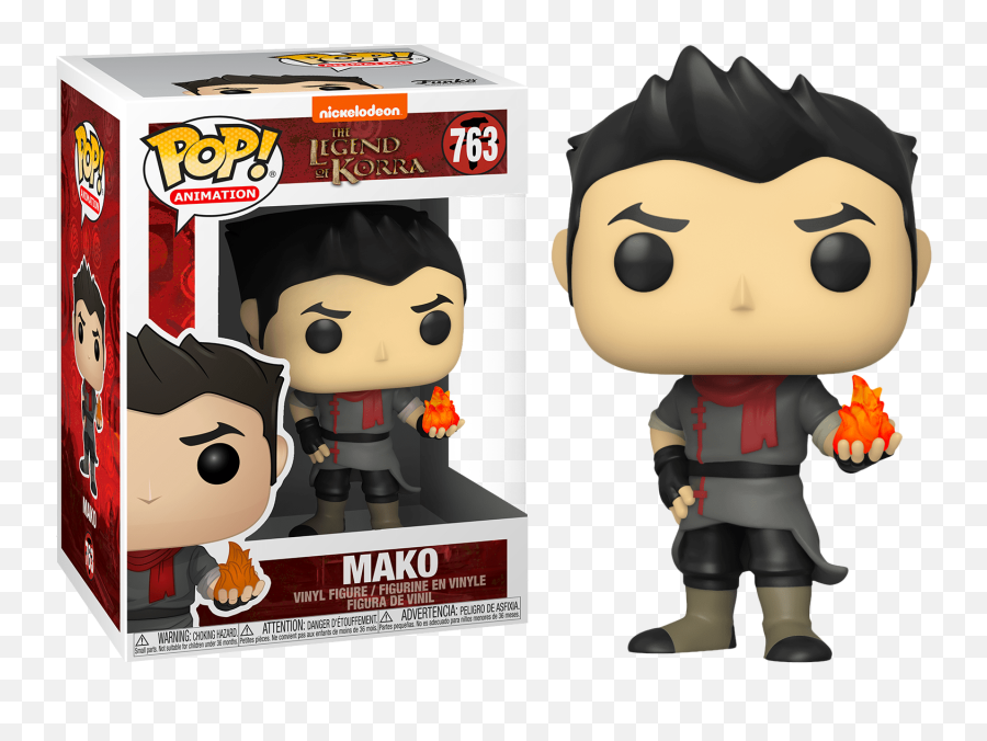 Vinyl The Legend Of Korra Mako Pop Tv Movie U0026 Video Games - Mako Funko Pop Png,Korra Png