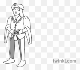 Rich Man Laughing 2 Black And White Illustration - Twinkl Hamlet From Firework Daughter png