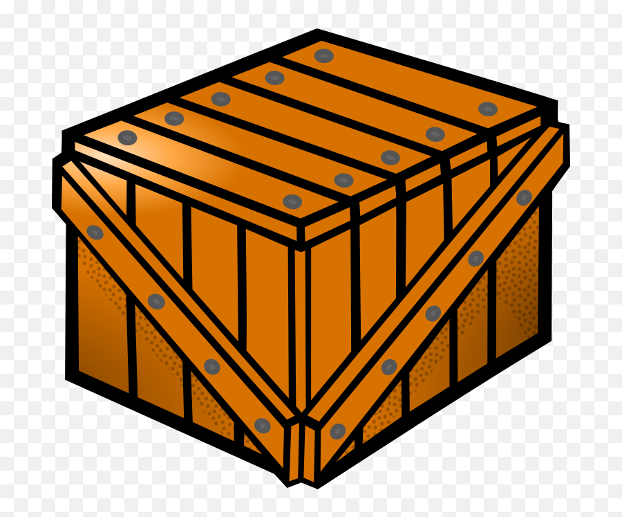 Logs Clipart Crate - Wood Box Clipart Png,Crate Png