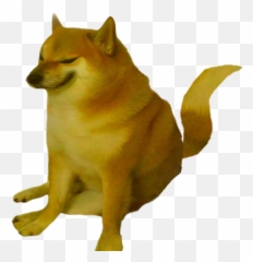 Cartoon Memes Fox Doge - Cheems Dogelore png