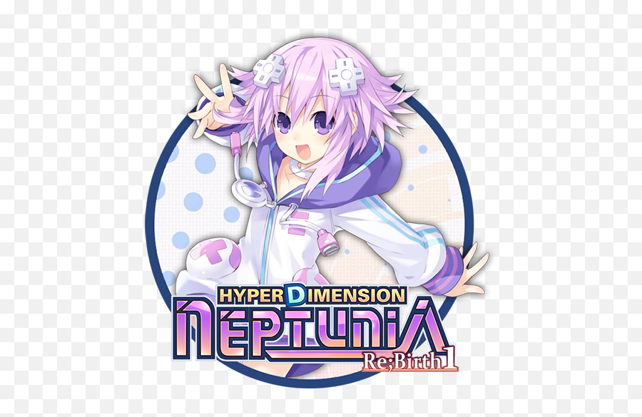 Hyperdimension Neptunia 1v2 - Hyperdimension Neptunia Rebirth 1 Icon Png,Hyperdimension Neptunia Logo