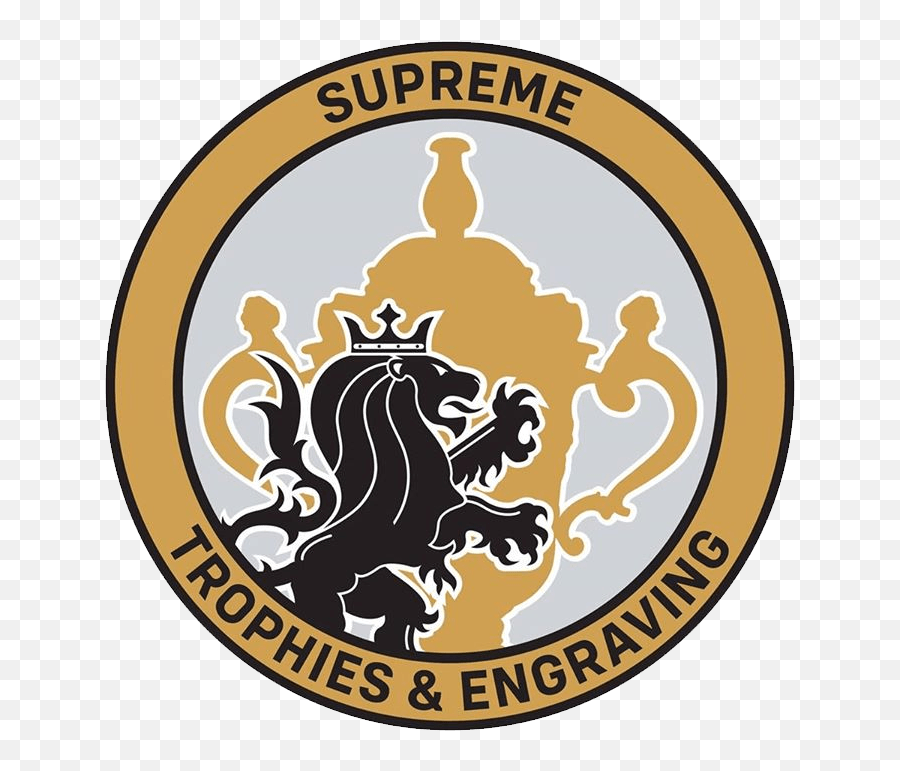 Engraved Trophies Supreme U0026 Engraving - Emblem Png,Supreme Logo Png