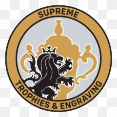 Engraved Trophies Supreme U0026 Engraving - Emblem Png,Supreme Logo Png