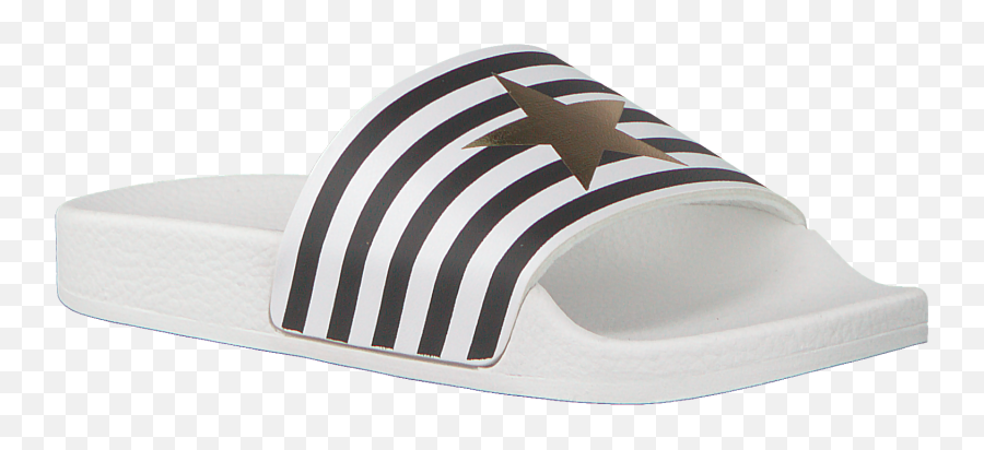 White The Brand Flip Flops Star Stripes - Omodacom Shoe Png,White Stripes Png