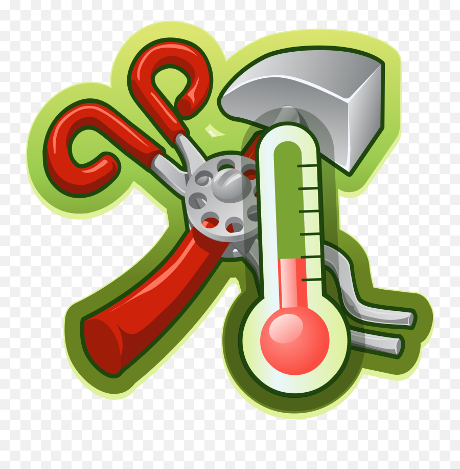Hand Tools And Thermometer Icon Free - Instrumentos De Enfermeria Animadas Png,Green Thermometer Icon