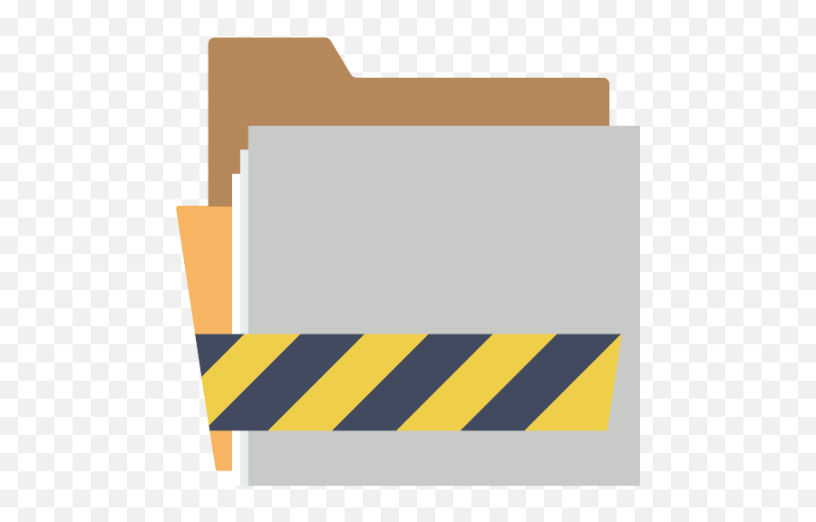 Folder Denied Vector Svg Icon - Png Repo Free Png Icons Horizontal,Gray Folder Icon