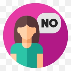 Say No - Free user icons No Icon png
