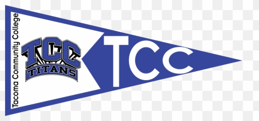 Library Of School Pennant Png Transparent Files - Tacoma Community College,Pennant Png