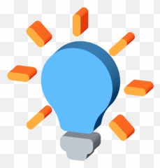 Holographic Work Instructions For Autonomous Learning - Light Bulb png