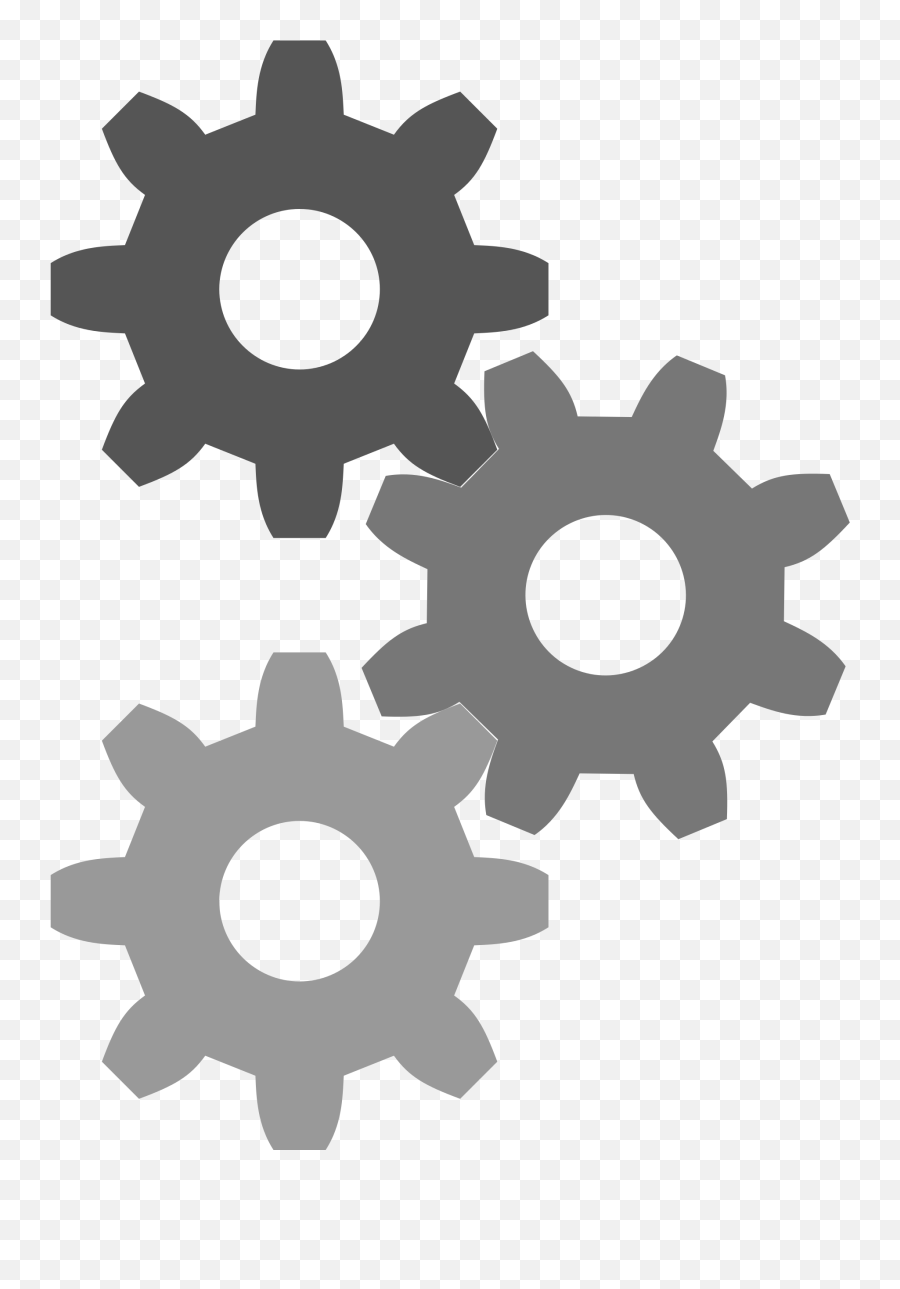 Download Free Vector Gears Creative Hq Image Icon - Transparent Cog Clipart Png,Free Gear Icon