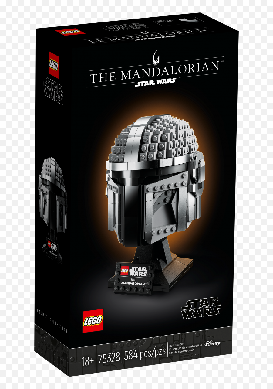 Exposing 75328 The Mandalorian Helmet U2013 Holo - Brick Lego Star Wars Mandalorian Png,Lego Star Wars Character Icon