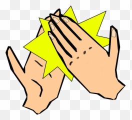 High Five Highfive Hands - Gambar Tos Tangan Kartun Png,High Five Png