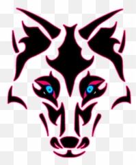White Wolf Tattoos Designs Pictures - 6346 Transparentpng Tribal Wolf Tattoo Transparent,Tribal Wolf Icon