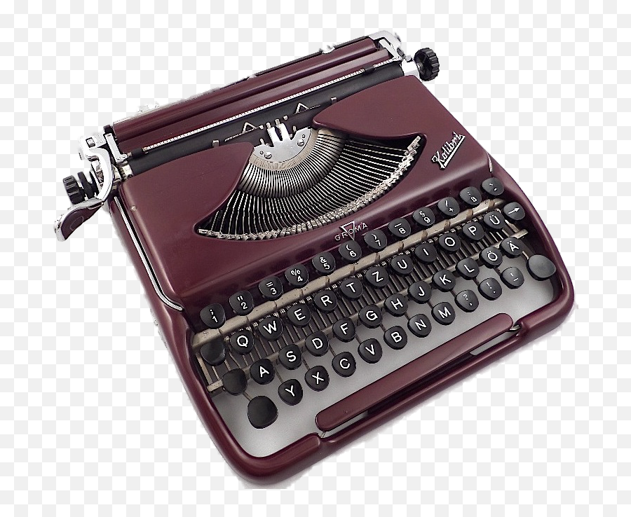 Achtung Baby The Groma Kolibri Is No Trabant Of Typewriters - Typewriter Png,Typewriter Png