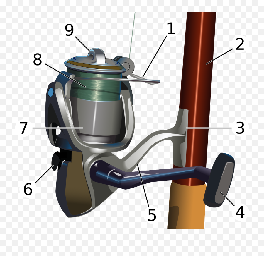 Fishing Reel - Part Of A Fishing Rod Png,Fishing Reel Png