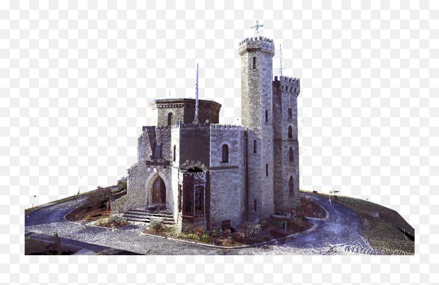 Background Png - Medieval Castle Polygon Png,Ruins Png