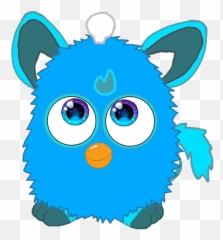 Furby Transparent Blue Eyed Clipart - Full Size Clipart Furby Connet Png,Furby Png