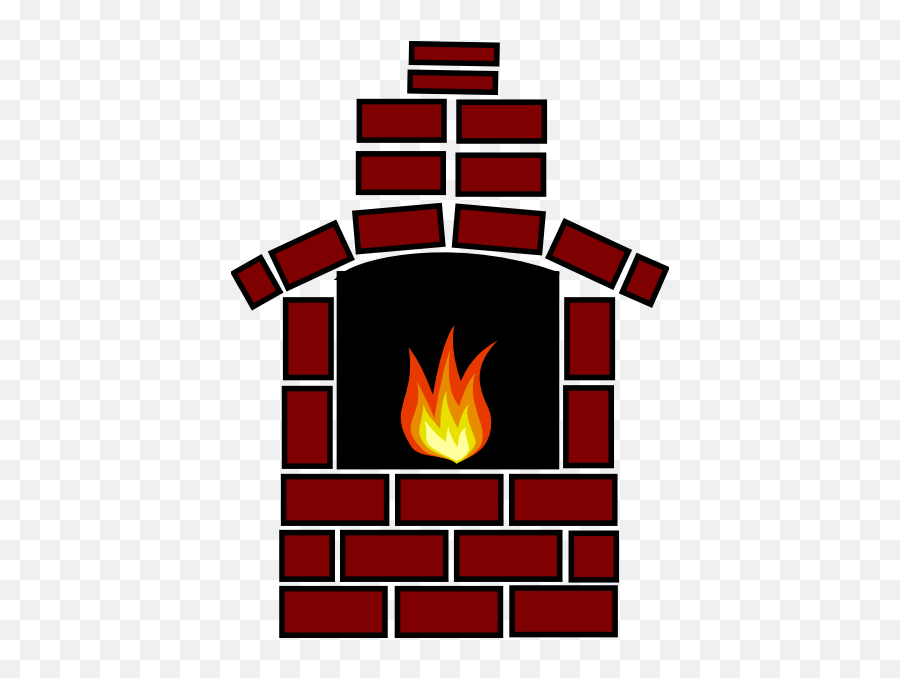 Fvfcp50 Free Vector Fireplace Clipart Png Today1580863376 - Masonry Oven,Fire Clip Art Png