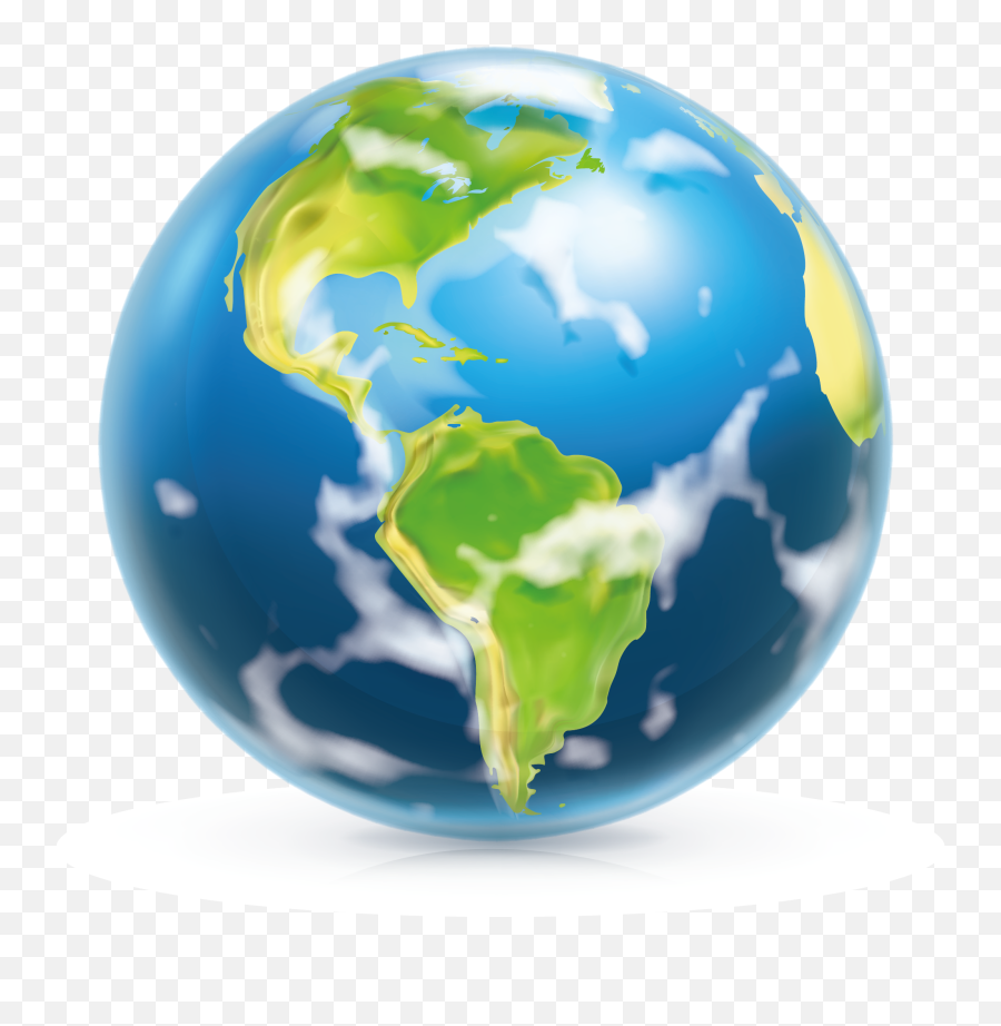 Clip Art - Earth From Space Cartoon Art Png,Cartoon Earth Png
