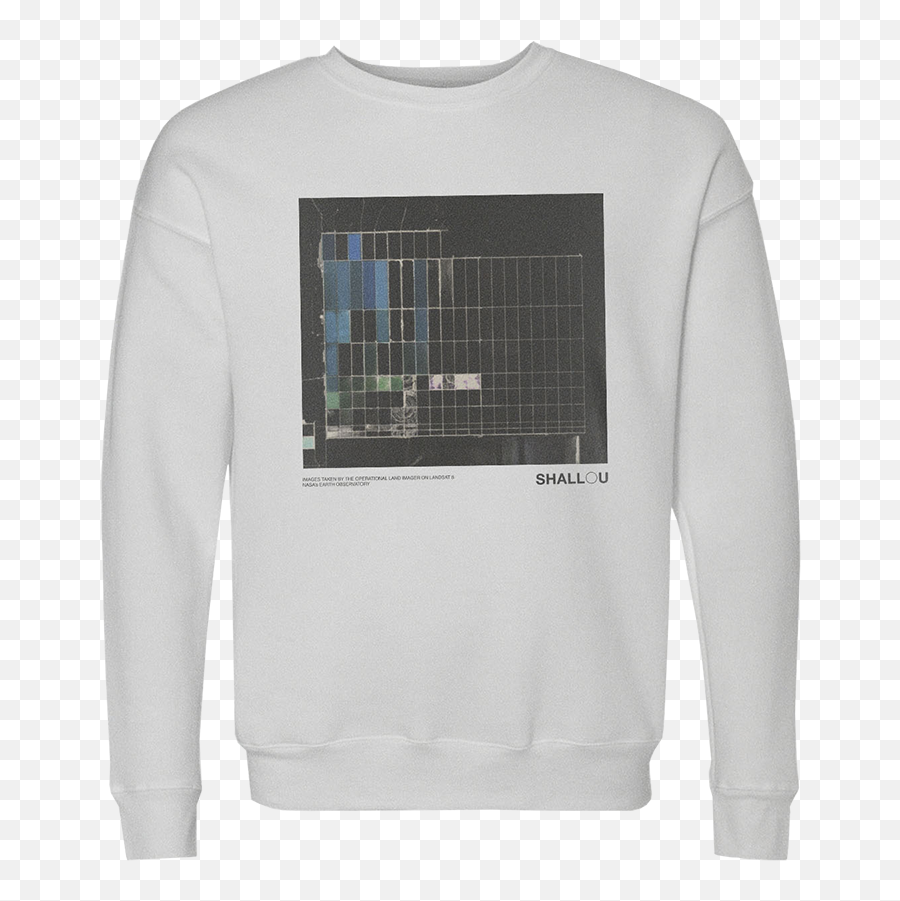 Shallou Fading White Crewneck Digital Album - Sweatshirt Png,White Fade Png