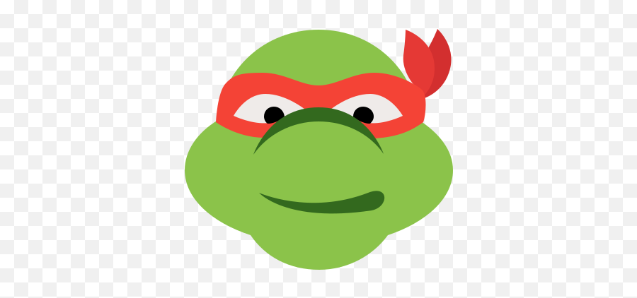 Ninja Turtle Icon - Cartoon Transparent Turtle Face Png,Ninja Turtle Png