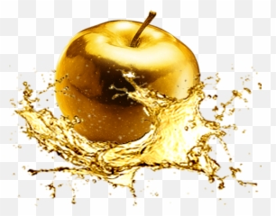 Gold Splash Greeting Card - Transparent Background png