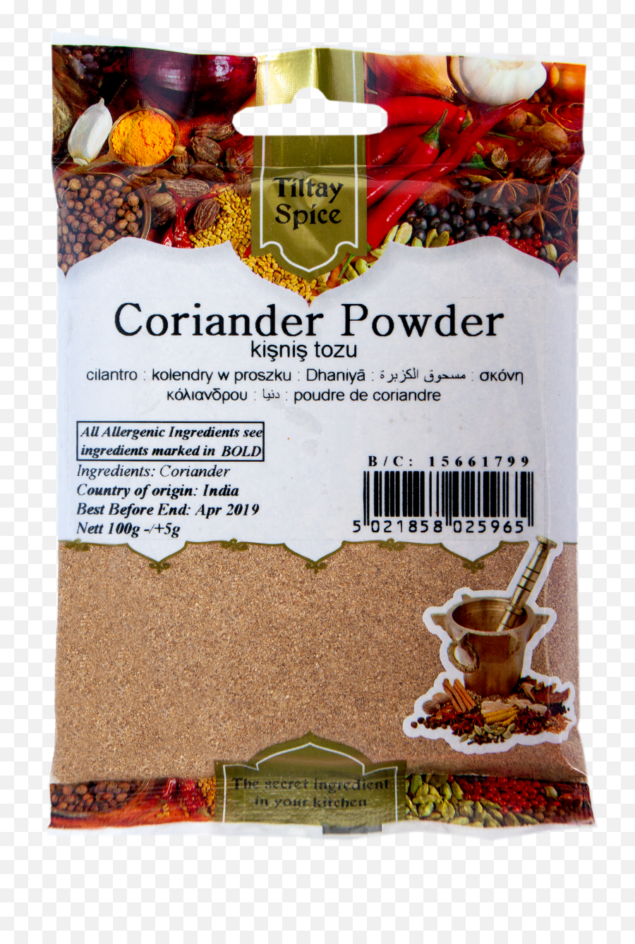 Tiltay Spice Coriander Powder - Coriander Uk Spice Png,Cilantro Png