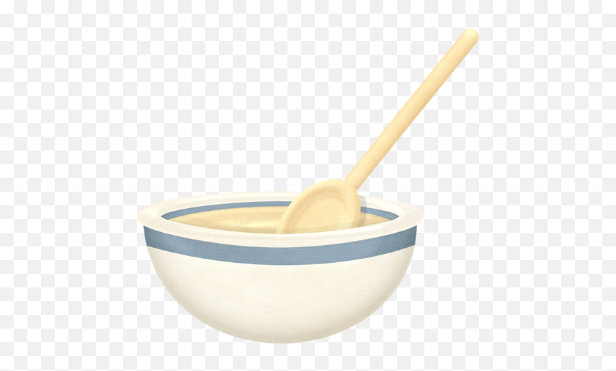 Mixing Bowl And Spoon Png U0026 Free Spoonpng - Wooden Spoon And Bowl Cartoon,Spoon Transparent Background