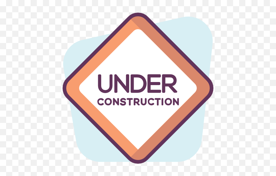 Under Construction Sign Free Icon Of - Sign Png,Construction Sign Png